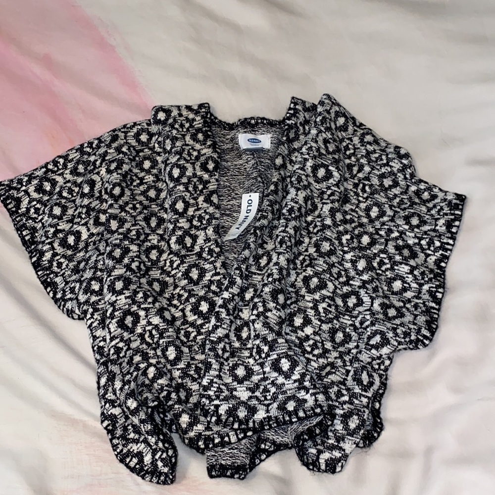 Old Navy poncho Jacket Girls Size XS